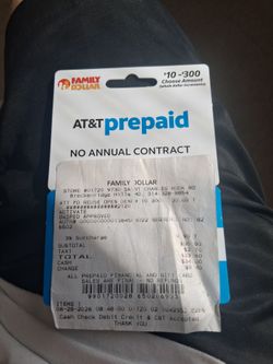 AT&T PREPAID CARD 35.00
