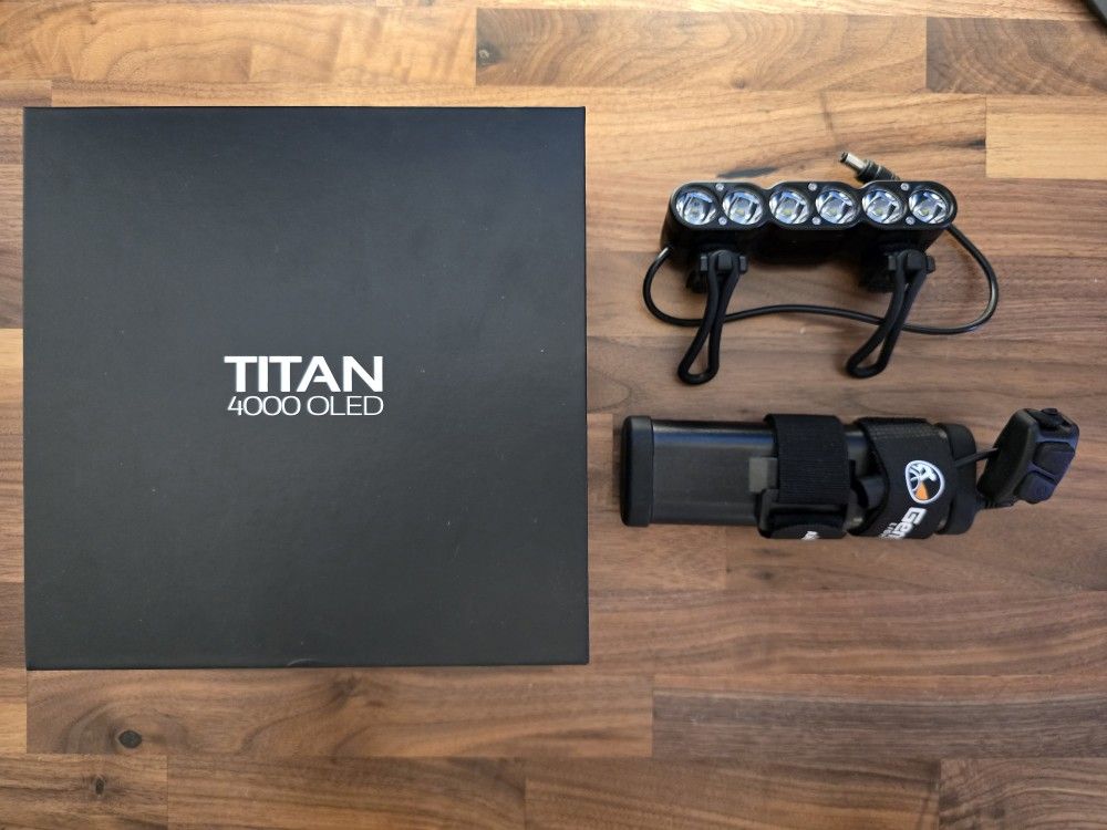 Gemini Lights - Titan 4000 OLED Headlight MTB/Ebike