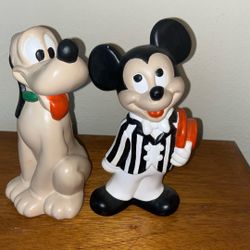 Mickey Mouse and Pluto
