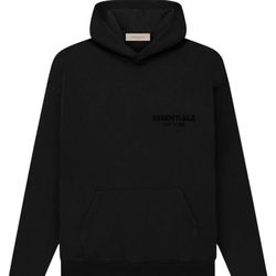 (BNWT) Fear Of God ESSENTIALS - Black Hoodie
