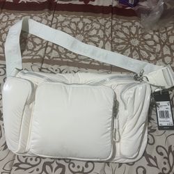 Ivy Park Over the Shoulder Fanny Pack (Cream) 