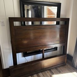 Queen Bed Frame With USB Ports