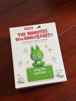 Pop Mart Labubu 10th Anniversary Magnet (Blind Box) – Cute Kawaii Collectible (Limited Series)
