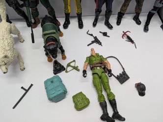 G I Joe Classified Figures Lot