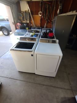 Samsung WASHER and electric dryer Large Capacity