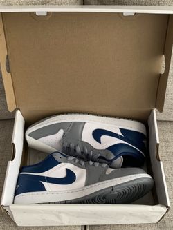 Air Jordan 1 Low Stealth French Blue 