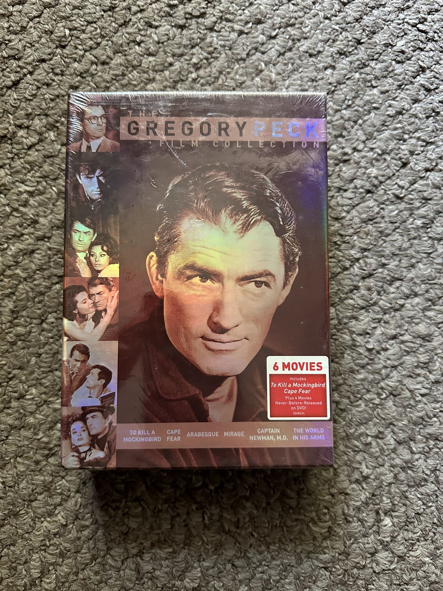 Brand New Gregory Peck 6 Film Collection DVD