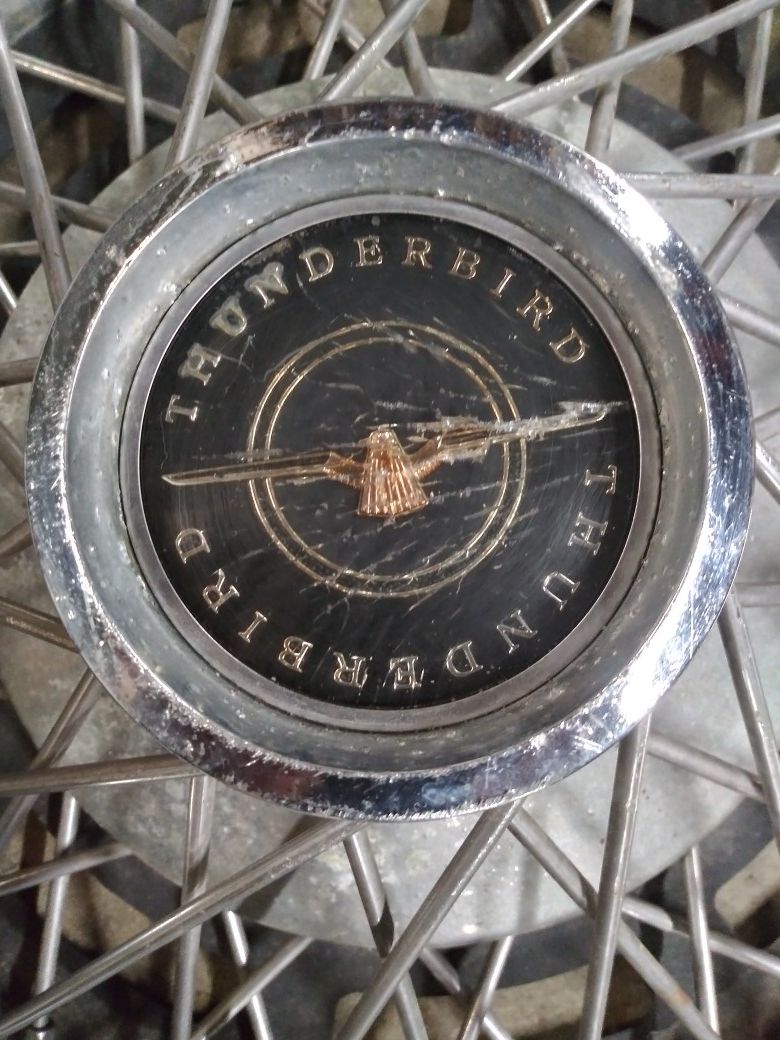 Original t-bird hub caps