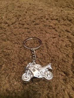 Motorcycle key chain
