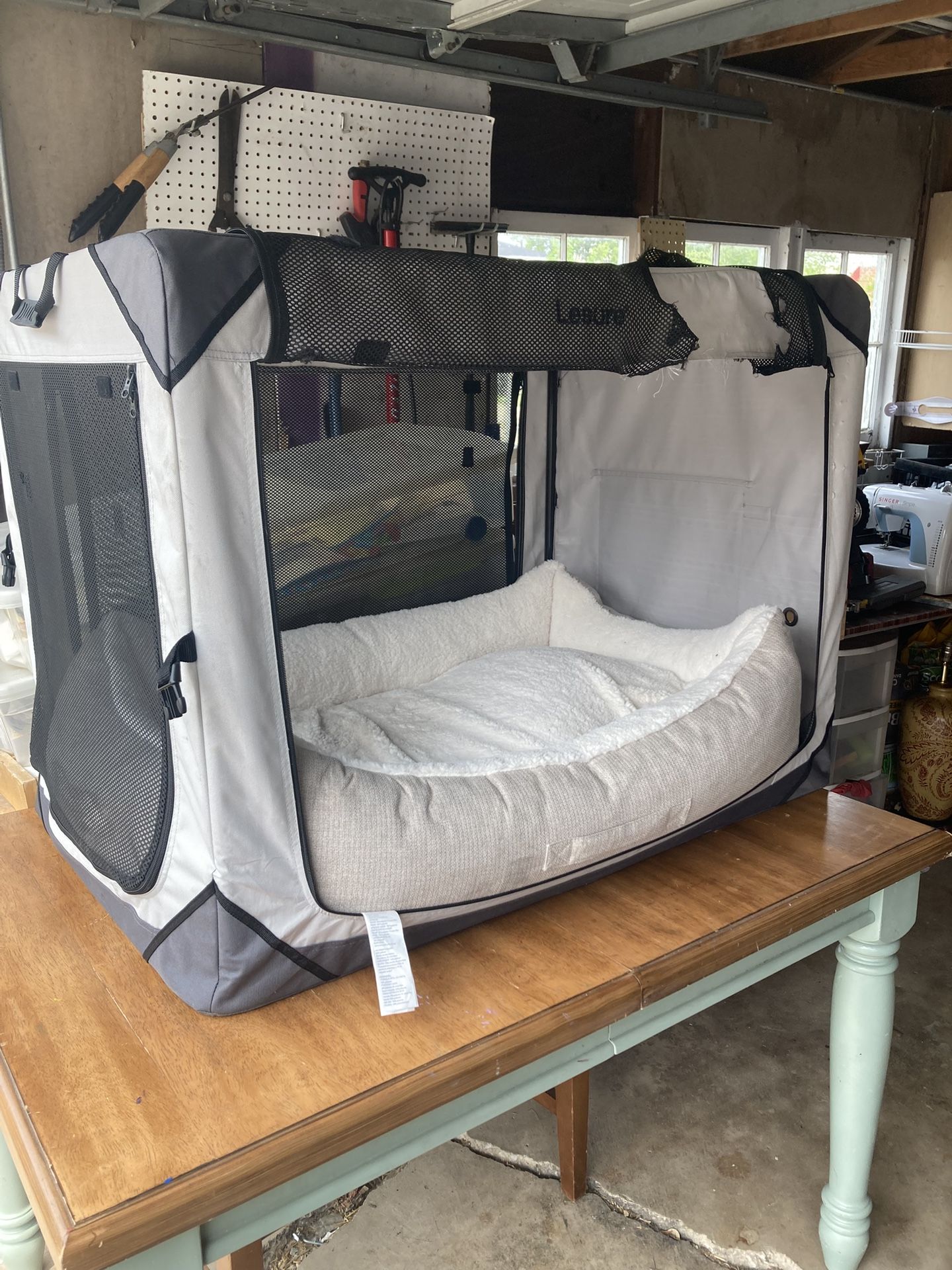 Pet Enclosure And Day Bed