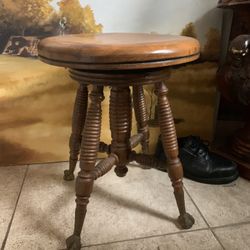 Wood Piano Chair