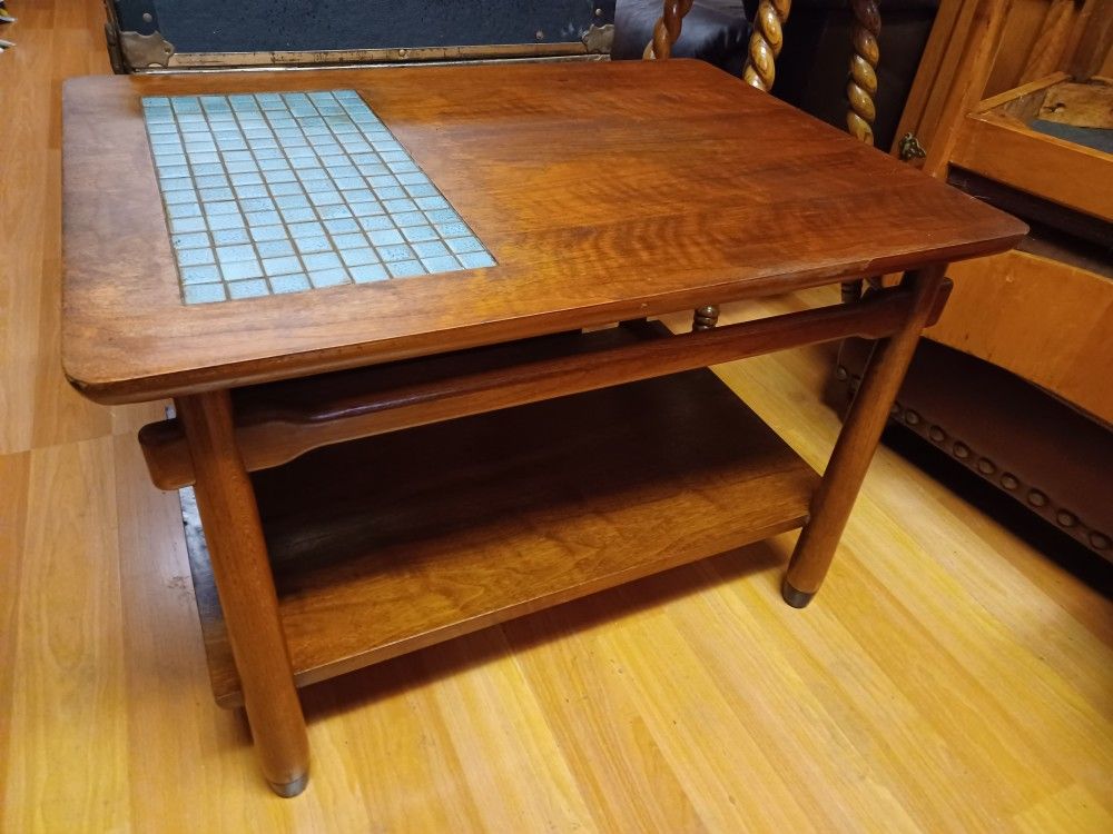 Mid Century Modern Lane Monte Carlo Walnut Coffee Table