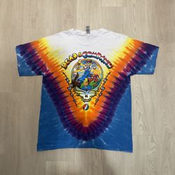 Dead & Company Final Tour Summer 2023 Tie-Dye T-Shirt, XL (Grateful Dead)