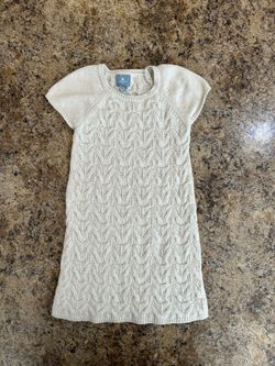 Baby Gap Cream Sweater Dress-size 3T