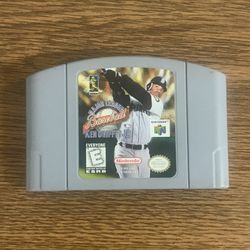 Major League Baseball Featuring Ken Griffey Jr Nintendo 64 N64 Authentic 