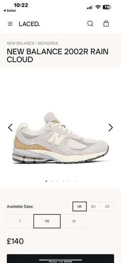 Men’s New balance 2002 Rain Cloud shoes