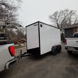  2026 6x12 US Cargo Dual Axel Enclosed Trailer 