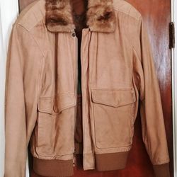 Leather Flight Jacket