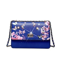 Hummingbird Retro Vegan Leather Fashion Crossbody