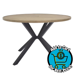 Style Selections Canyon Way Round Outdoor Dining Table