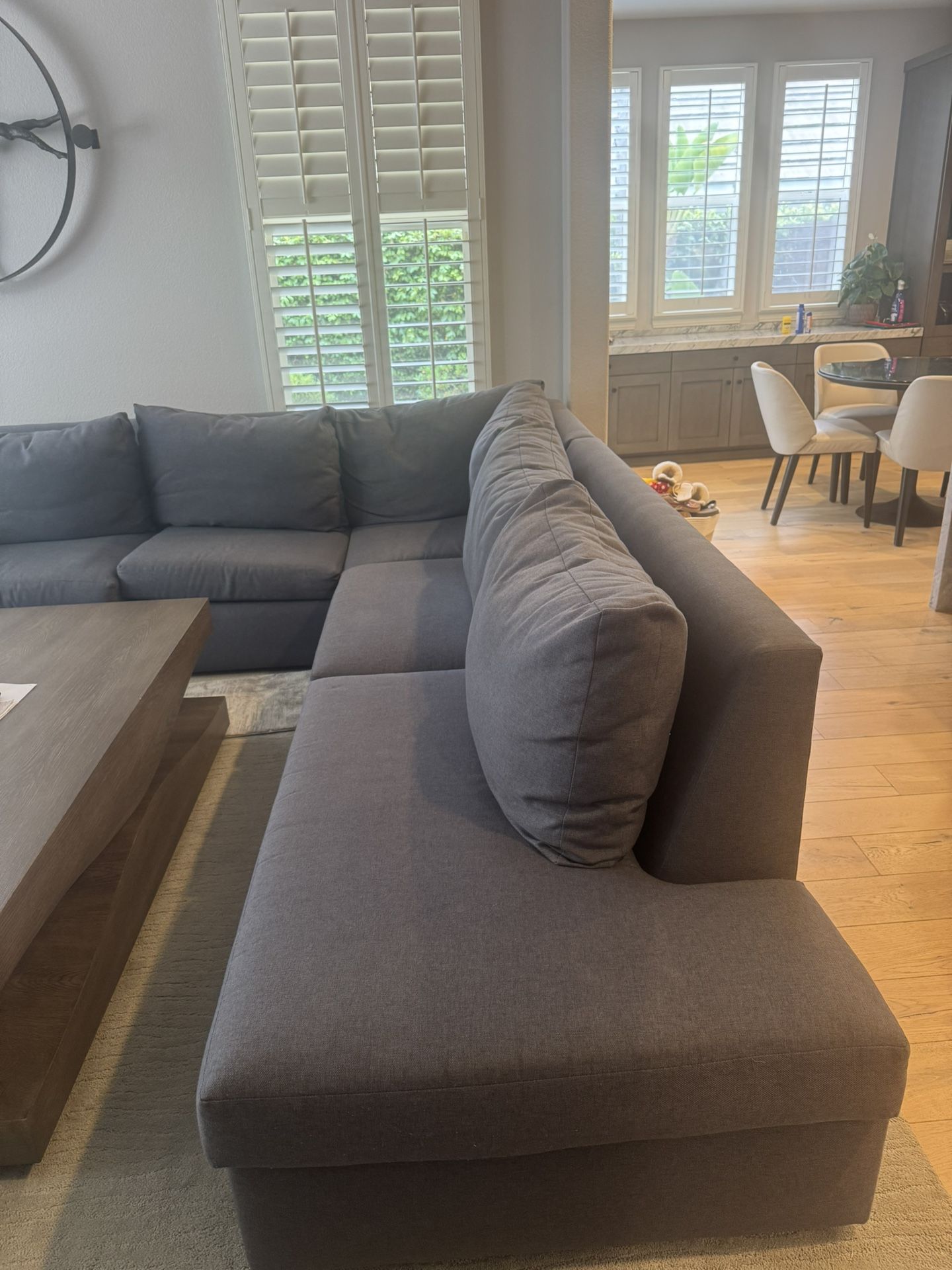 Sectional, designer, custom sofa