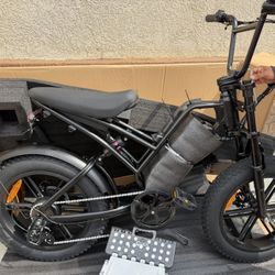 Electric Bikes Available 