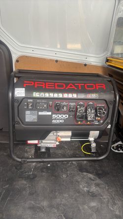 4000 running watts predator generator