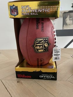 Leather Football “the Duke”