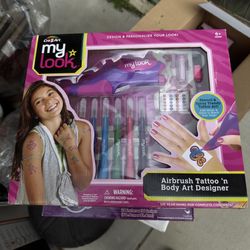 Cra-Z-Art My Look Airbrush Tattoo & Body Art Designer – New in Box