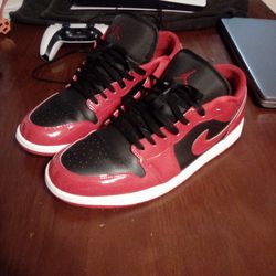 Red Jordan 1s