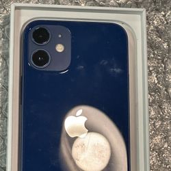 iPhone 12 MINI Blue UNLOCKED Like New 