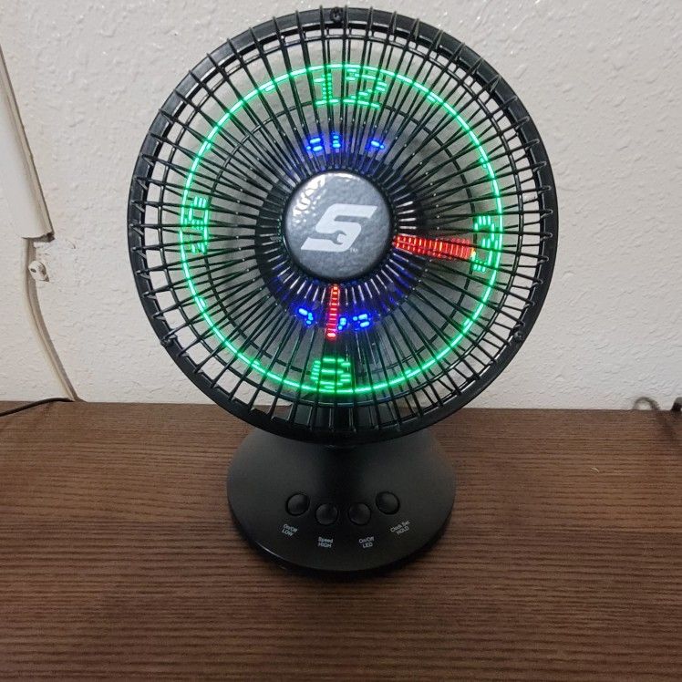 スナップオン Snap-on LED Clock Fan - メルカリ