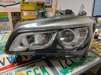 15-17 Infiniti Qx80 Left Driver Side Led Headlight Adaptive  Original