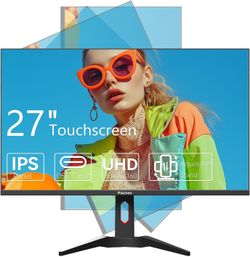 Pisichen HD-270 27" Gaming Monitor HDMI DisplayPort USB-C w/ Stand #1460W Y4
