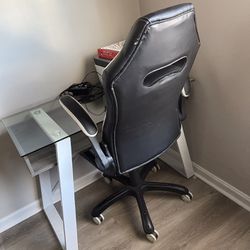 Computer Desk And Gaming Chair 