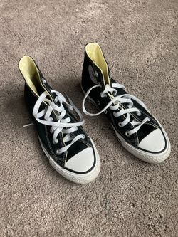 Converse black womans 5,5