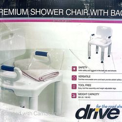 Premium Series Shower Chair with Back and Arms