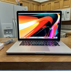 Macbook Pro 15 inch retina quad core i7