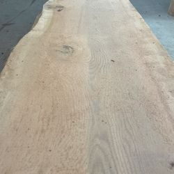 Beautiful 16 Ft Long Douglas Fir Tight Grain Live Edge Wood Slabs. 6 For $250
