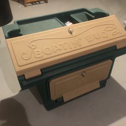 Boat Storage Fishing Compartment/Rod Holder/Tackle Large All In One Box Perfect For Fishing Boat/Canoe DIY New