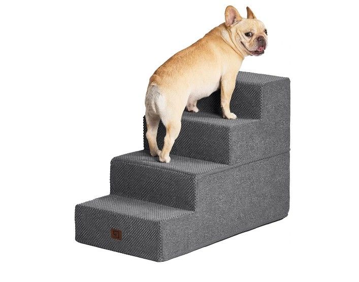 Dog Stairs! Extra Support For Heavy Dogs