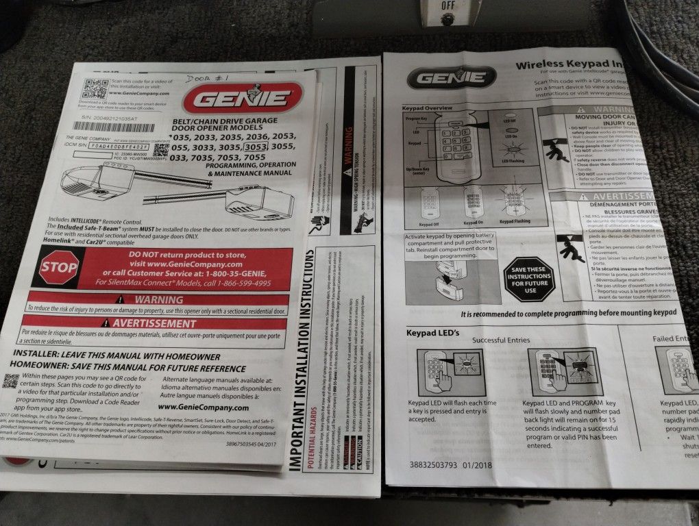 Genie Smart Garage Door Opener