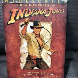 Indiana Jones Collection Set Of 4 Movies Wide Screen 35.00 Dollars