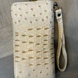 Ostrich Look Wallet/Wrislet