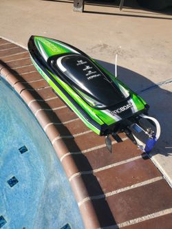 RC boat 50 mph brushless 36"
