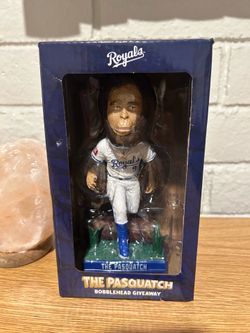 Vinnie Pasquantino The Pasquatch Bobblehead KC Royals Stadium SGA 2026 NEW Box