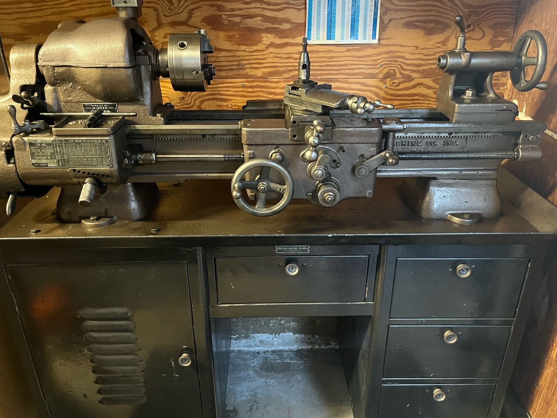 Sheldon 10” Lathe