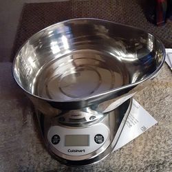 Cuisinart Digital Scale And Chef Bowl 