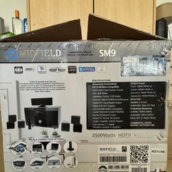 Tv Surround Sound System Fully Loaded