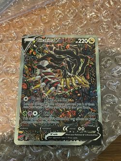 [NM] Pokemon Lost Origin Giratina V Alt Art Alternate Full Art 186/196 Card